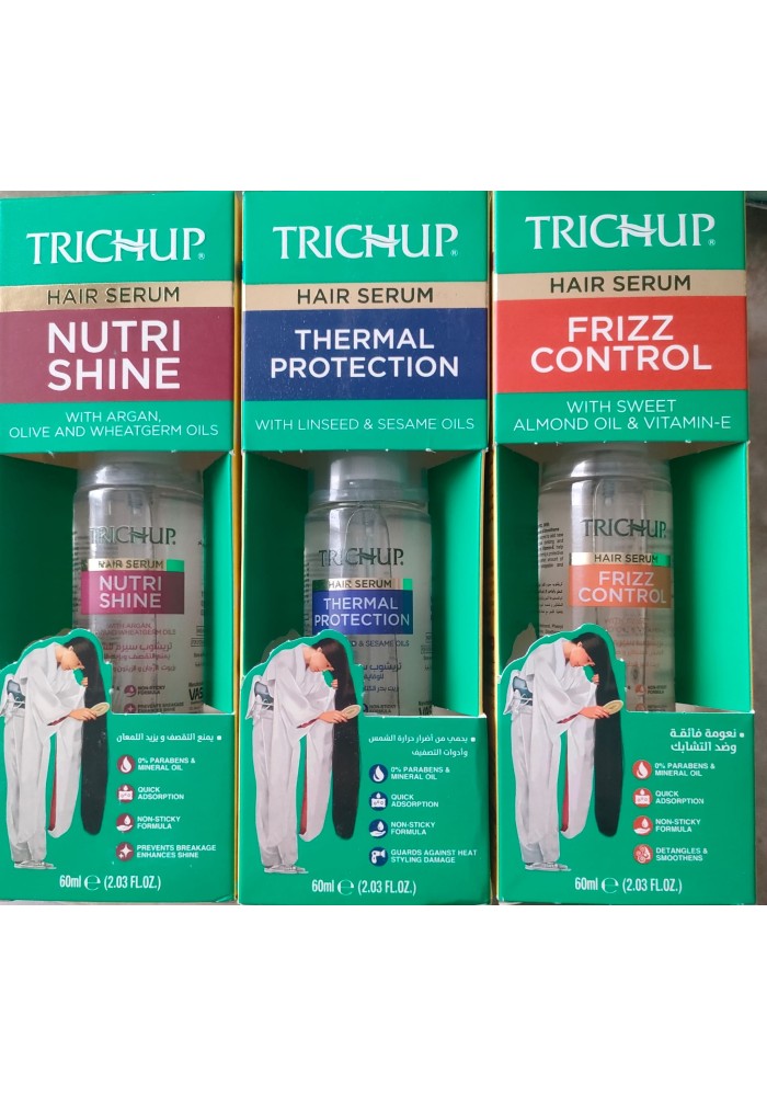 Trichup Hair Serum | Nutri Shine, Thermal Protection & Frizz Control