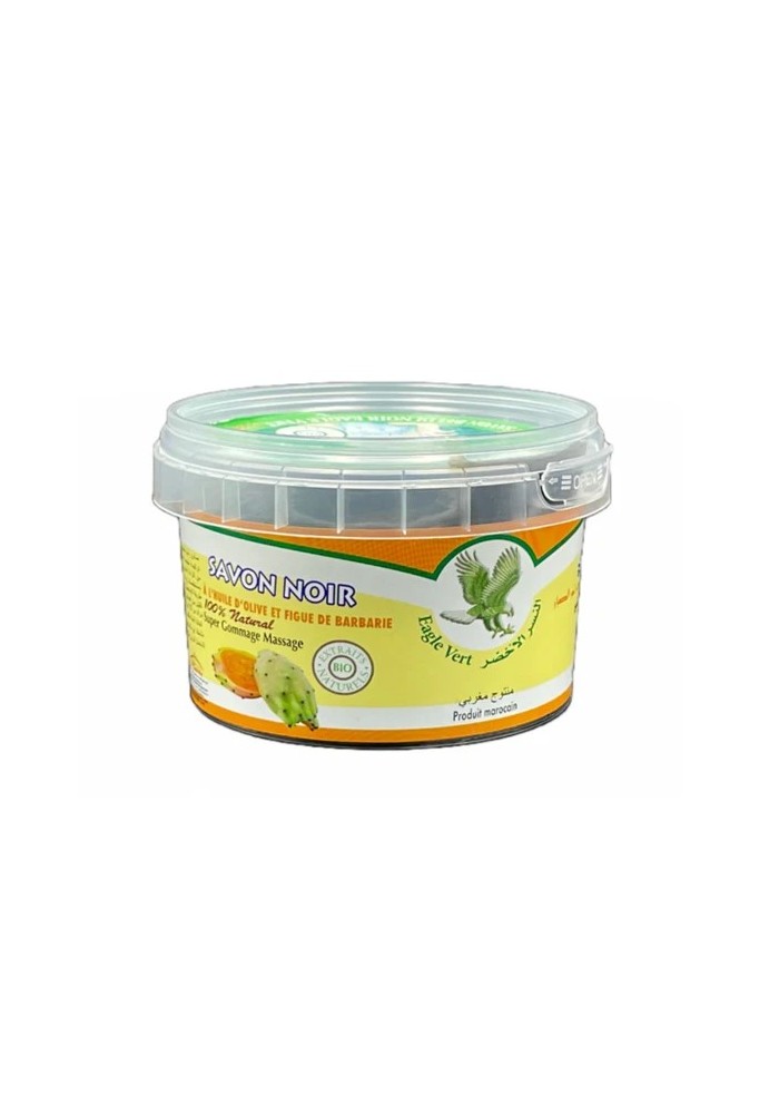 Savon Noir Beldi Eagle Vert | Huile d’Olive & Figue de Barbarie