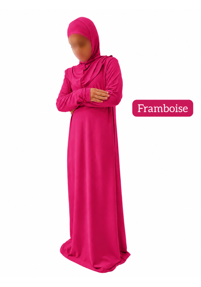 ROBE "PRIERE" avec HIJAB intégré