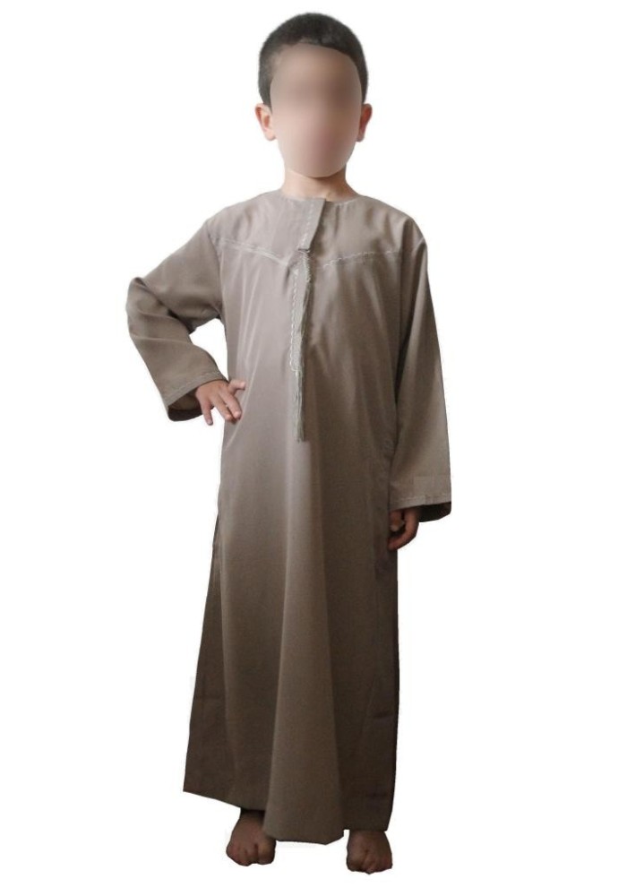 Qamis Émirati Enfant, Adolescent et Adulte – Manches Longues