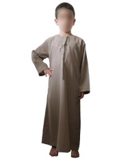 Qamis Émirati Enfant, Adolescent et Adulte – Manches Longues