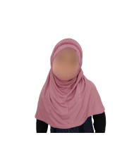 Hijab Enfant Lycra avec Bande Paillette | 1 Pièce
