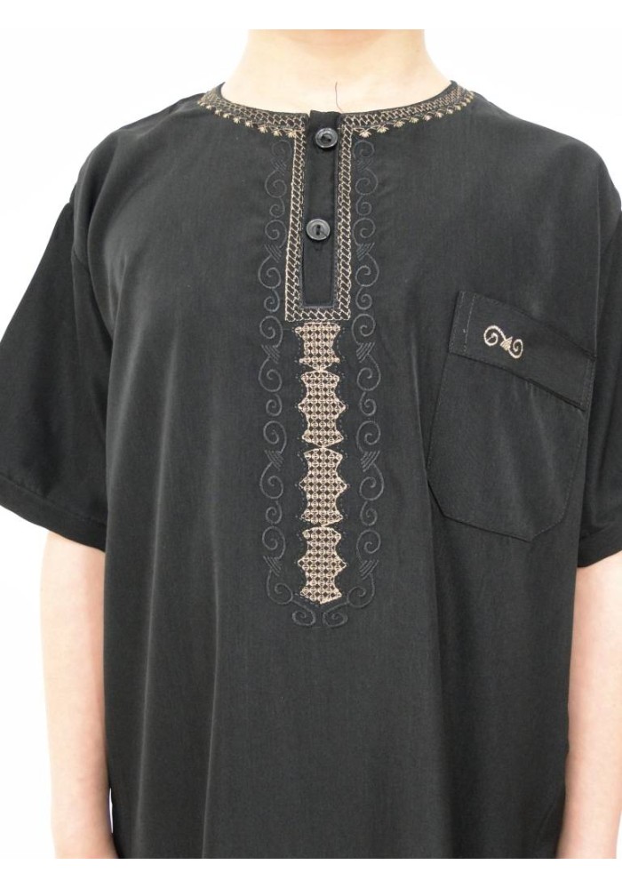 Qamis Enfant, Adolescent et Adulte – Manches Courtes