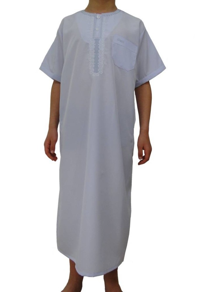 Qamis Enfant, Adolescent et Adulte – Manches Courtes