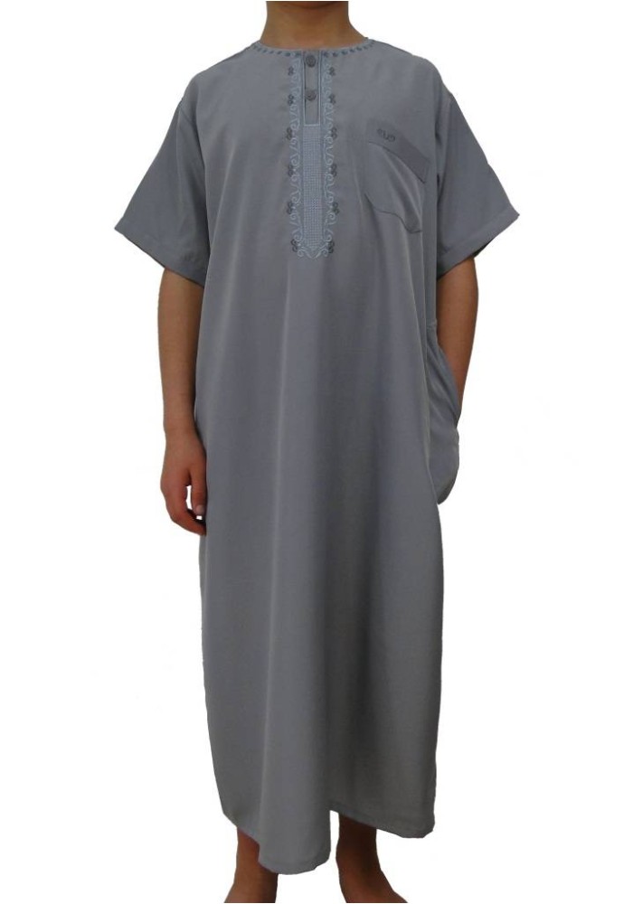 Qamis Enfant, Adolescent et Adulte – Manches Courtes