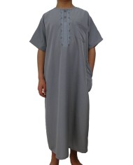 Qamis Enfant, Adolescent et Adulte – Manches Courtes