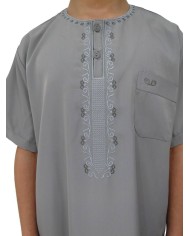Qamis Enfant, Adolescent et Adulte – Manches Courtes