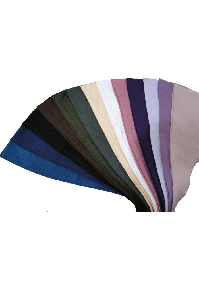 Bonnet à Lien 100 % Coton – Sous-Hijab à Nouer