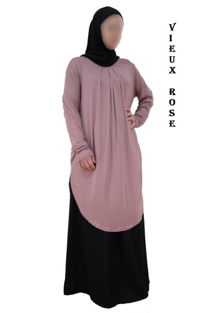 Tunique Longue Sabah en Viscose – Fabrication Française