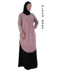 Tunique Longue Sabah en Viscose – Fabrication Française