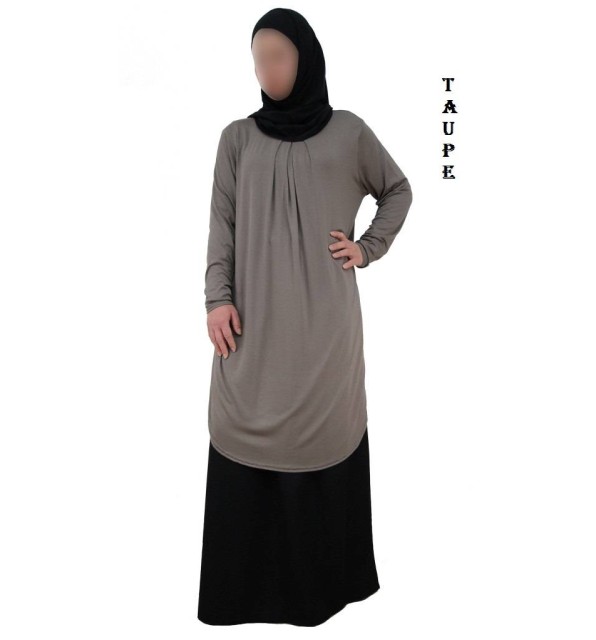 Tunique Longue Sabah en Viscose – Fabrication Française