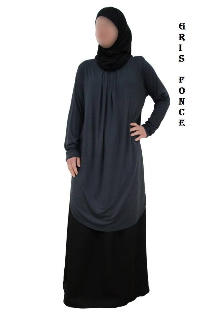 Tunique Longue Sabah en Viscose – Fabrication Française