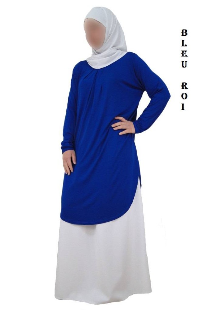 Tunique Longue Sabah en Viscose – Fabrication Française