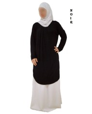 Tunique Longue Sabah en Viscose – Fabrication Française
