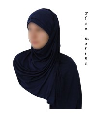 Hijab Bi-Matière Suédine