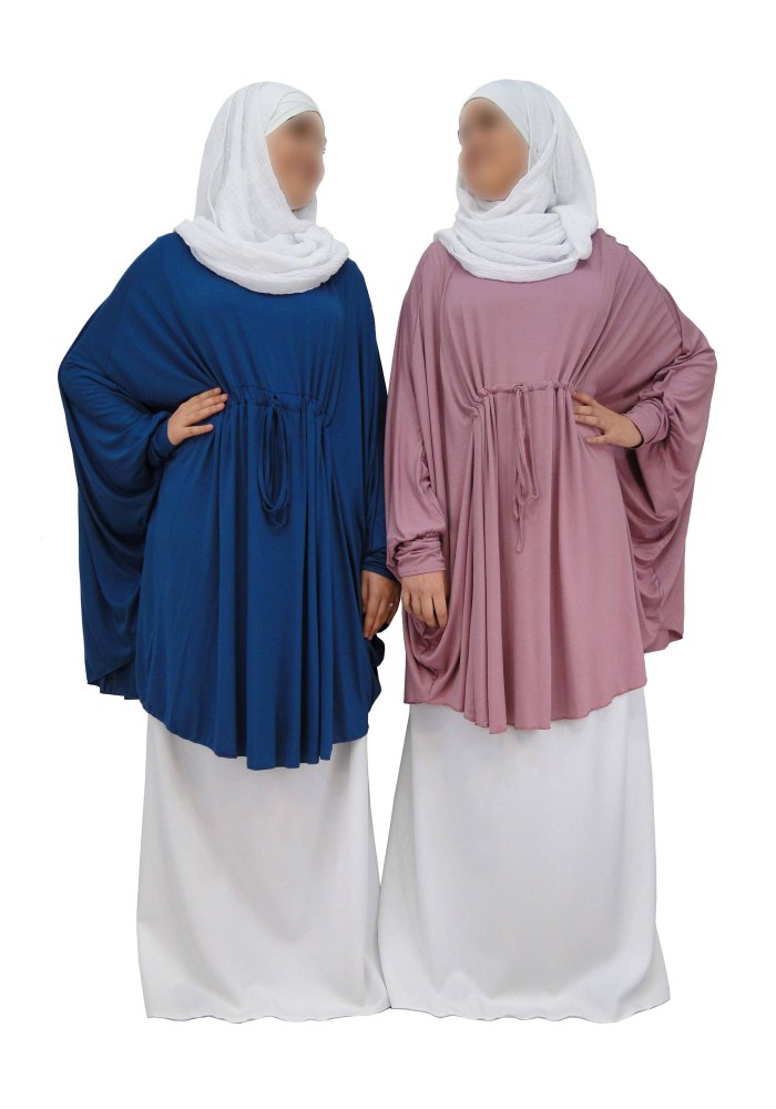 Tunique Papillon avec Lien en Viscose – Fabrication Française