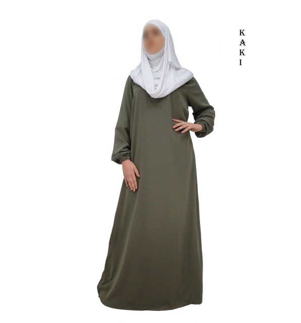 ROBE AMPLE avec poignées élastiques "EL BASSIRA" (Caviary)