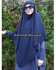 Khimar Ihsane à Pointe Court – Wool Peach