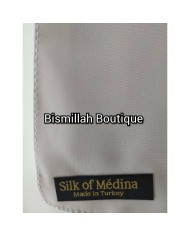Châle Soie de Médine 190x70 cm – Hijab Opaque et Fluide