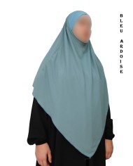 Khimar avec Bandeau Élastique en Viscose – Georgette