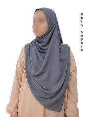 Châle Soie de Médine 190x70 cm – Hijab Opaque et Fluide