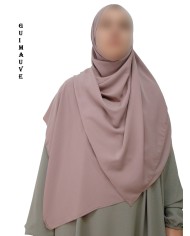 Châle Soie de Médine 190x70 cm – Hijab Opaque et Fluide
