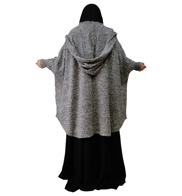GILET/CAPE MASTOUR (GROSSES MAILLES)