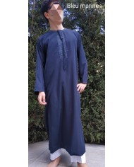 Qamis Émirati Enfant, Adolescent et Adulte – Manches Longues