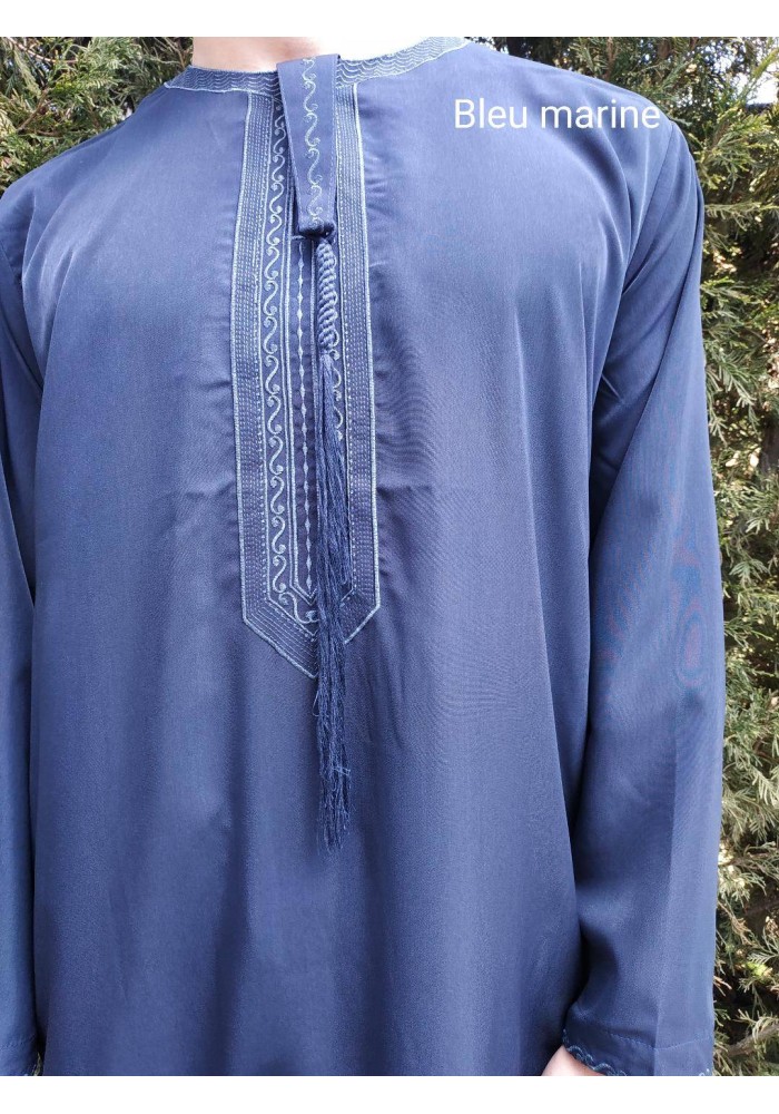Qamis Émirati Enfant, Adolescent et Adulte – Manches Longues